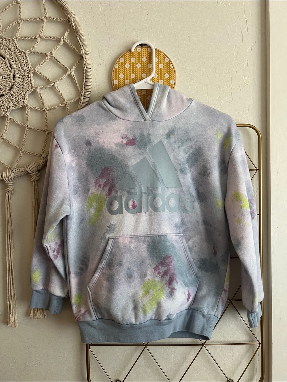 S (7/8) | Adidas Girls Hooded Sweathshirt